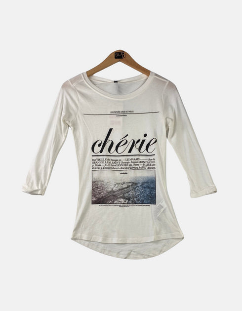 Wh t shirt FM